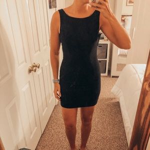 Bow Back Mini Dress